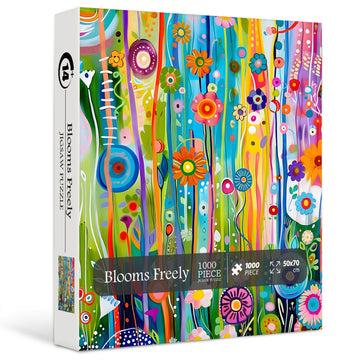 Fiorisce liberamente puzzle 1000 pezzi